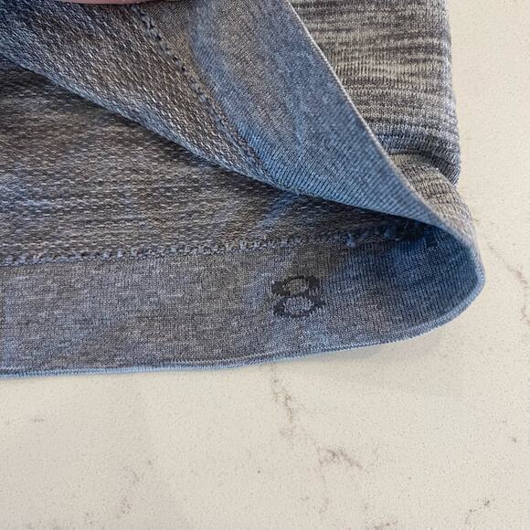 Lululemon Swiftly Tech Gray Short Sleeve‎ Top Size 8 - Picture 6 of 6